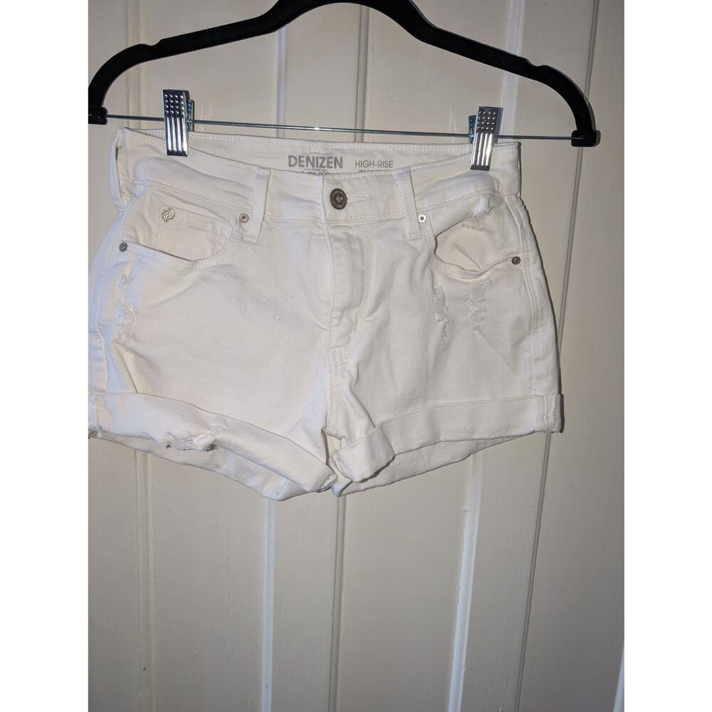 Levis high rise shorts size 2